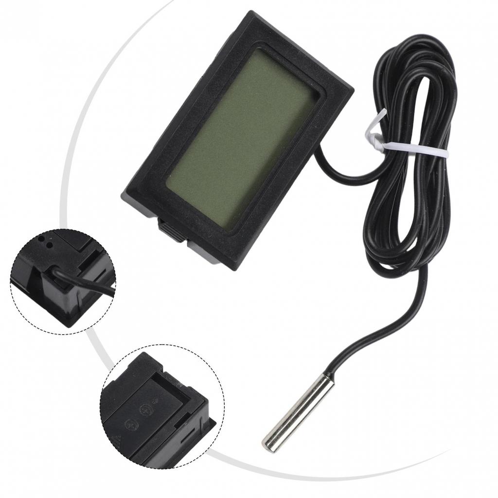 5 шт. Водонепроницаемый цифровой термометр с внешним зондом для точных показаний