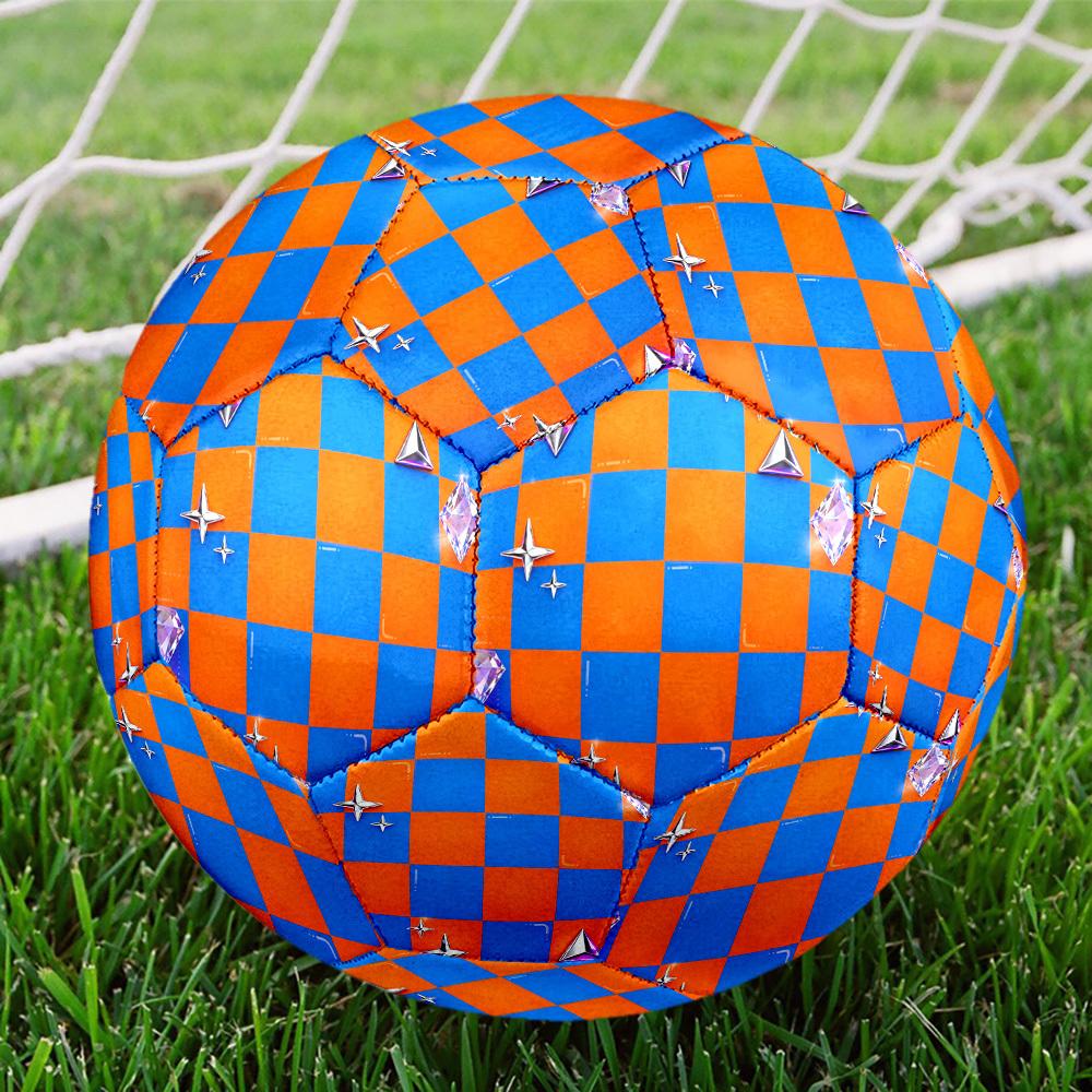 1pc Starry Size 5 Soccer Ball Professional Match Training Football Indoor &Outdoor Sports Ball Lightweight Durable c6543