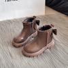 2024 Children Short Boots for Girls Autumn Winter New Fashion Korean Style Soft Bottom Anti-slippery Versatile Sweet Bowtie Shoe