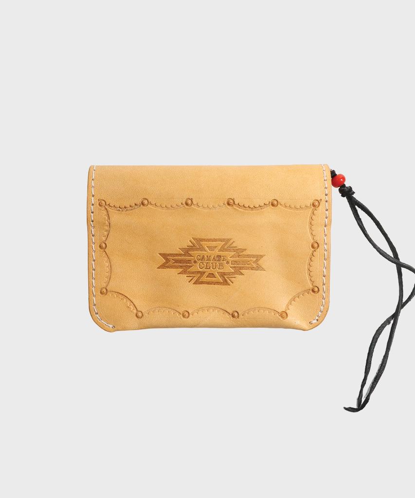Camateclub Yazhi Trucker Wallet - Natural Handmade Wallet, Native American, Western
