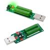 USB Резистор DC электронная нагрузка 2 переключателя регулируемый ток 5В 1А/2А/3А емкость батареи напряжение разряд сопротивление тестер