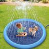 Pet Sprinkler Pad Inflatable Water Spray Pad Play Cooling Mat Swimming Pool Mat Tub Summer Cool Dog Bathtub