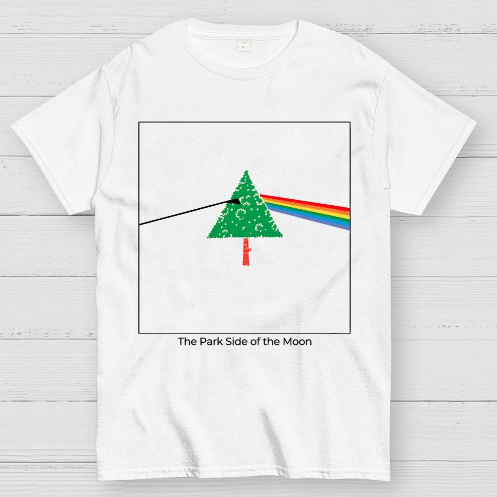 The Park Side of the Moon Cotton Summer Casual Cool Loose T-Shirt