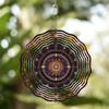 Bohemian Wind Chime 10 Inch with Colorful Beadwork 360 Degree Hook for Easy Hanging Perfect Gift for Garden Home Decor All Seasons