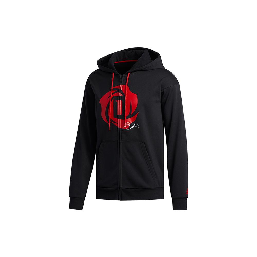 Adidas Jackets Men's Black Hooded Moderate Other FH8161