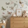 Красочные бабочки Спальня Гостиная Кабинет Дом Фон Благоустройство и Украшение Наклейки на стены