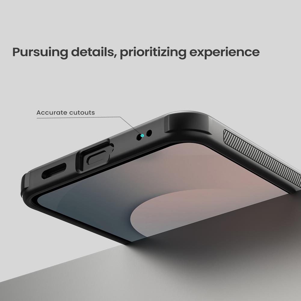 Для Samsung Galaxy S25 FE Чехол для телефона Nillkin Super Frosted Shield Pro Твердая PC+TPU Оболочка Ударопрочная Задняя крышка
