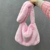 Сумка-тоут из искусственного меха для женщин Зимняя плюшевая сумка через плечо Пушистая сумка-мессенджер Женская мягкая пушистая сумка Сумка-шоппер Сумка-ведро Сумка-хобо ARI