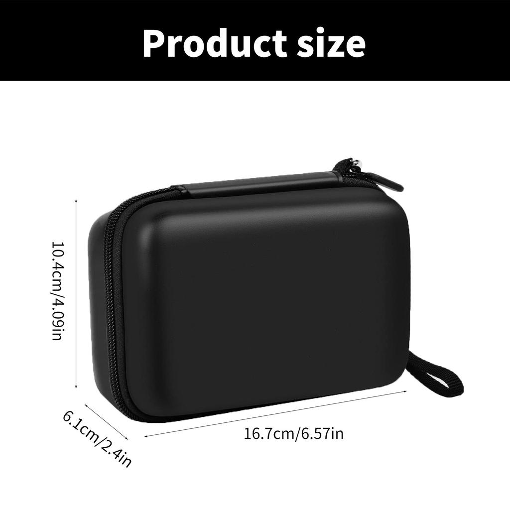 Suitable For Analogue Pocket Handheld Game Console Travel Carrying Bag Shockproof Hard Cover Storage Case Antifall Pouch