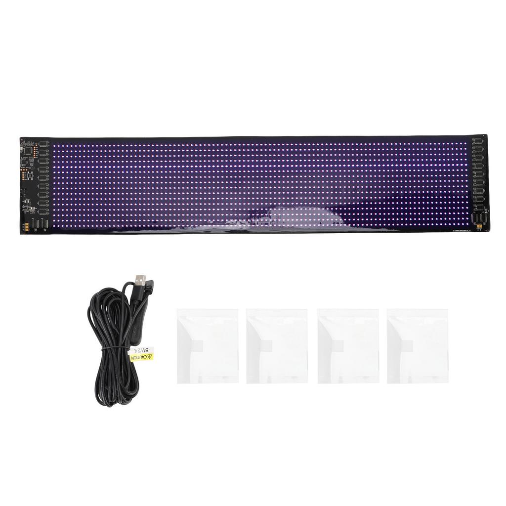 Full Color LED Sign High Brightness Flexible Custom Text Pattern Animation Programmable Display