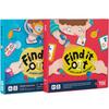 TOI Multifunctional Children's Treasure Hunt Game: Cognitive Cards & Flashlight for Ages 3-8.