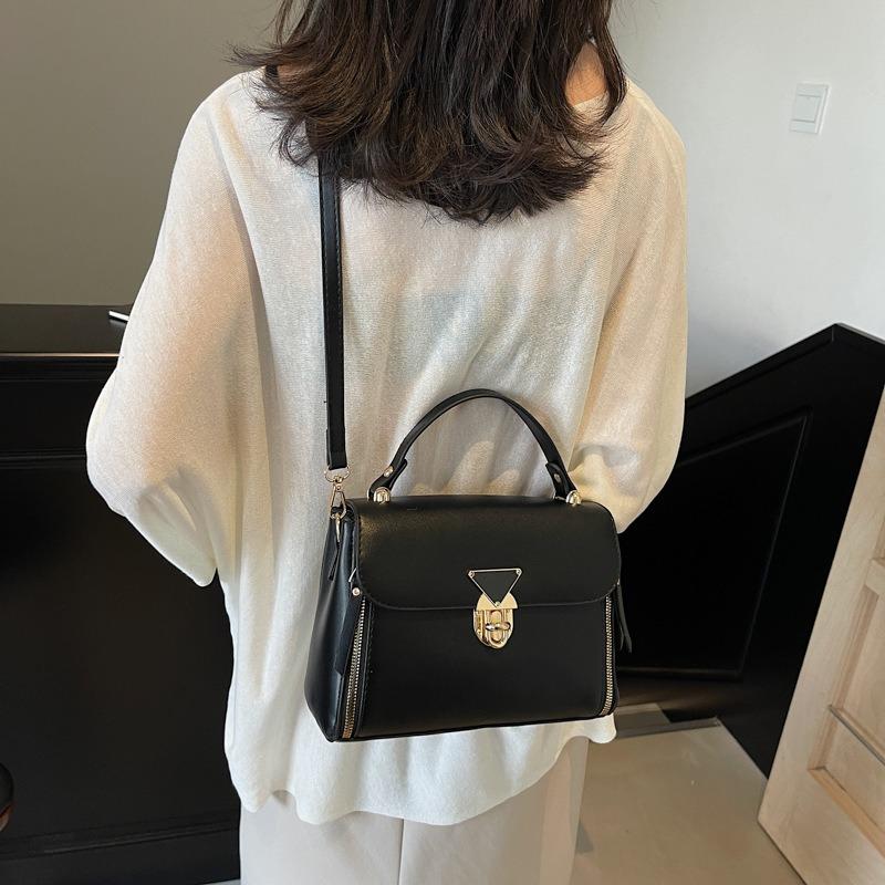 Ретро простая маленькая сумка женская осень-зима новая портативная маленькая квадратная сумка высококлассная деловая сумка кроссбоди
