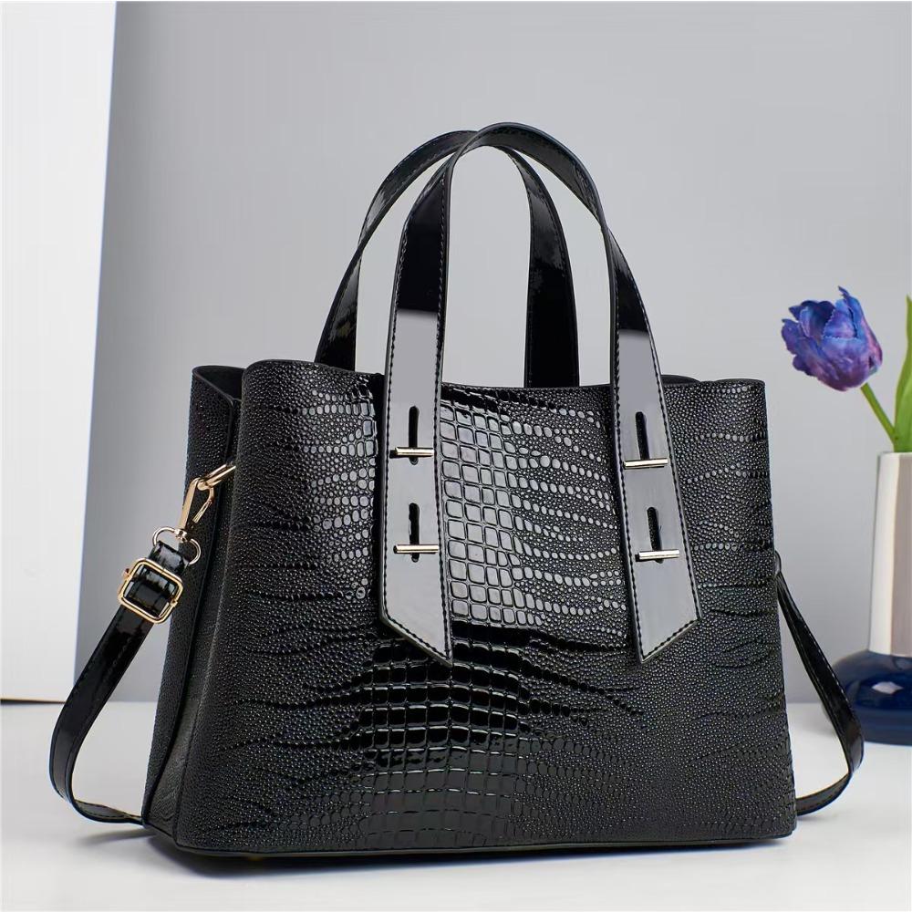 Модная сумочка Новая повседневная сумка-мессенджер для commuters Классическая сумка через плечо с узором под крокодила
