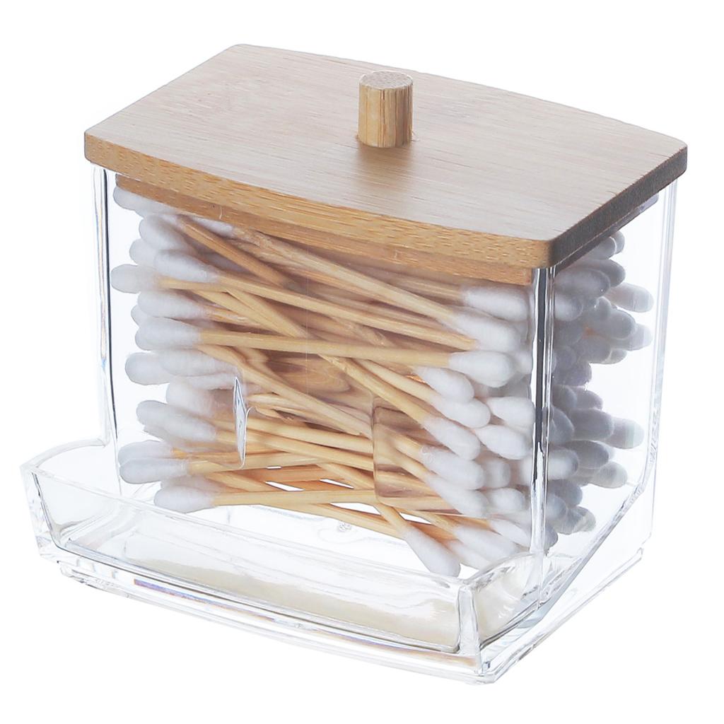 Прозрачная коробка для ватных палочек, коробки для макияжа