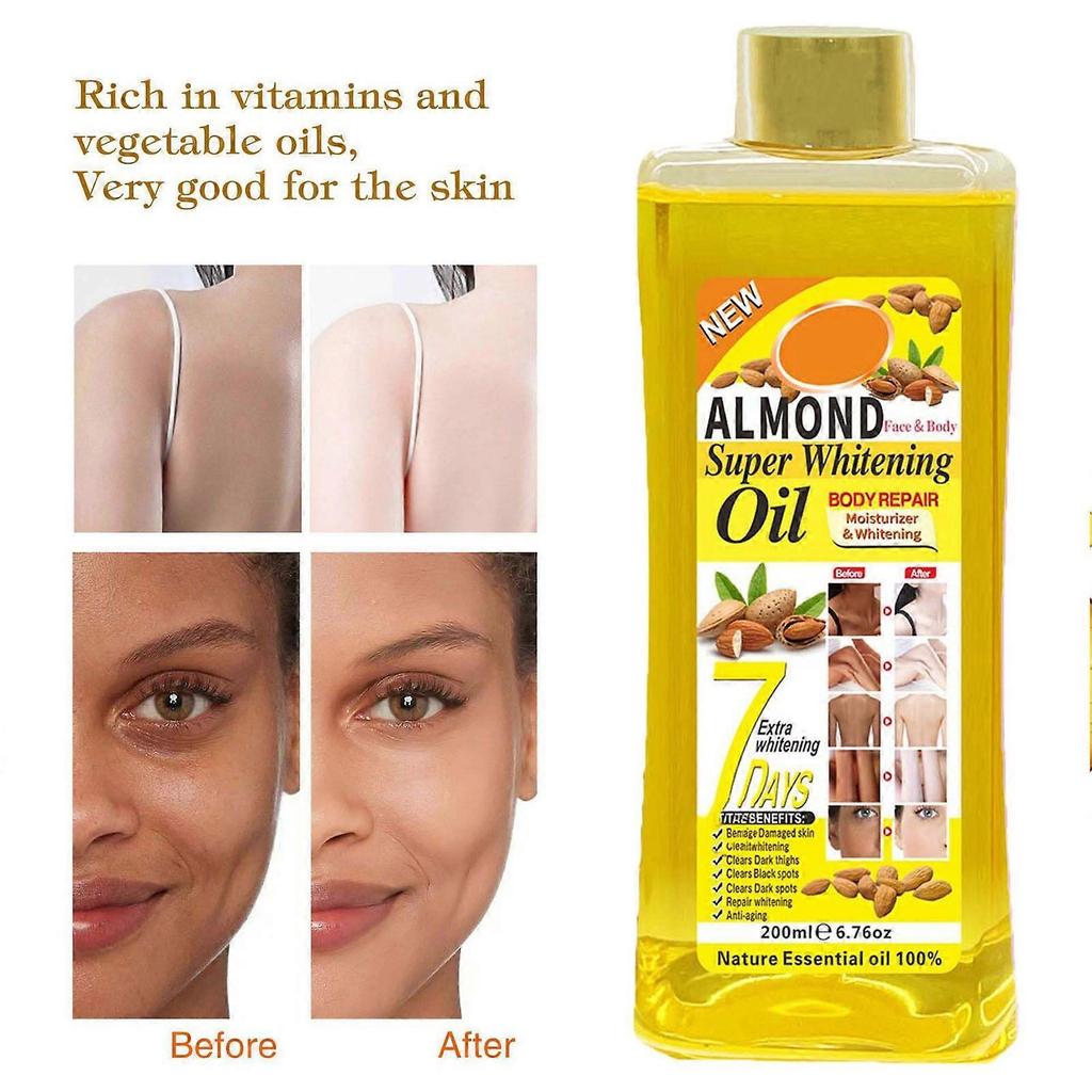 Body Whitening Oil, 200 ml