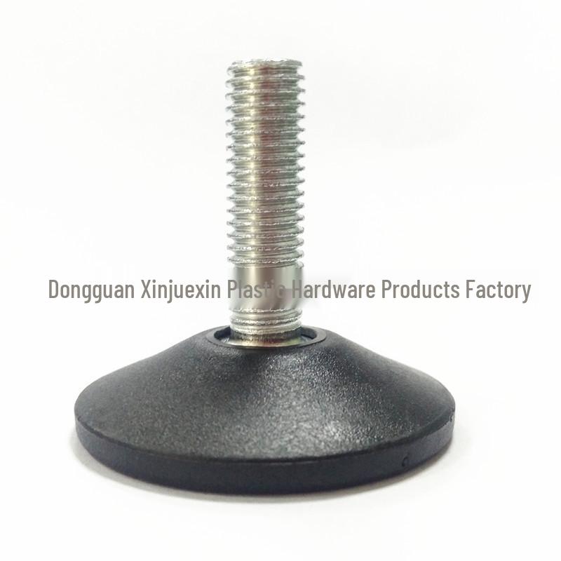 Регулируемая нейлоновая выравнивающая ножка для мебели с пластиковым основанием (Размеры: М6, М8, М10)