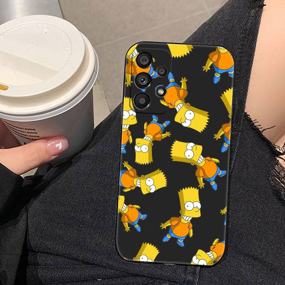 Милый Чехол Для Телефона С Симпсонами Для Samsung Galaxy A72 A71 A55 A54 A53 A52 A42 A35 A34 A33 A32 A23 A22 A21S A20S Чехол Funda