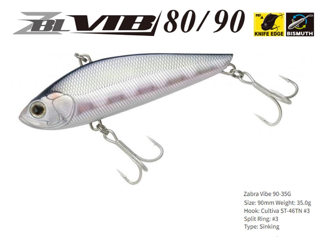 ZipBaits ZBL Vib 90 35 грамм Тонущая вибрирующая приманка 915 (4367)