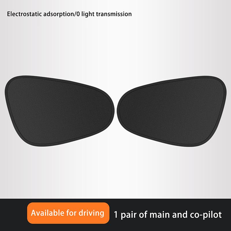 4-слойный солнцезащитный козырек для бокового окна автомобиля, сверхлегкие электростатические шторы, защита от солнца для ребенка, 99,9% УФ-блокер