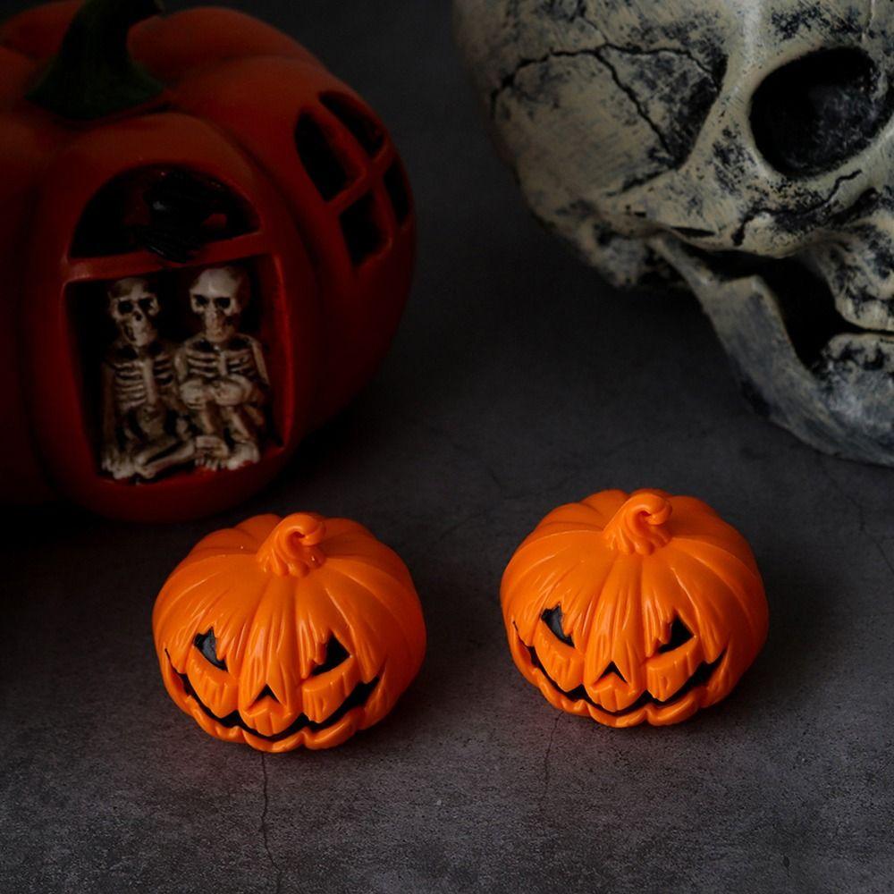 ABS Pumpkin Lamp Horror Props Candle Lamp New Ghost Festival Decoration  Party Supplies