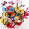 20pcs 3D Colorful DIY Simulation Butterfly Home Yard Lawn Flowerpot Plant Decoration