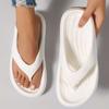 Order One Size Up Women's Casual Shoes Solid Color Flip-Flops Comfortable Beach Slippers