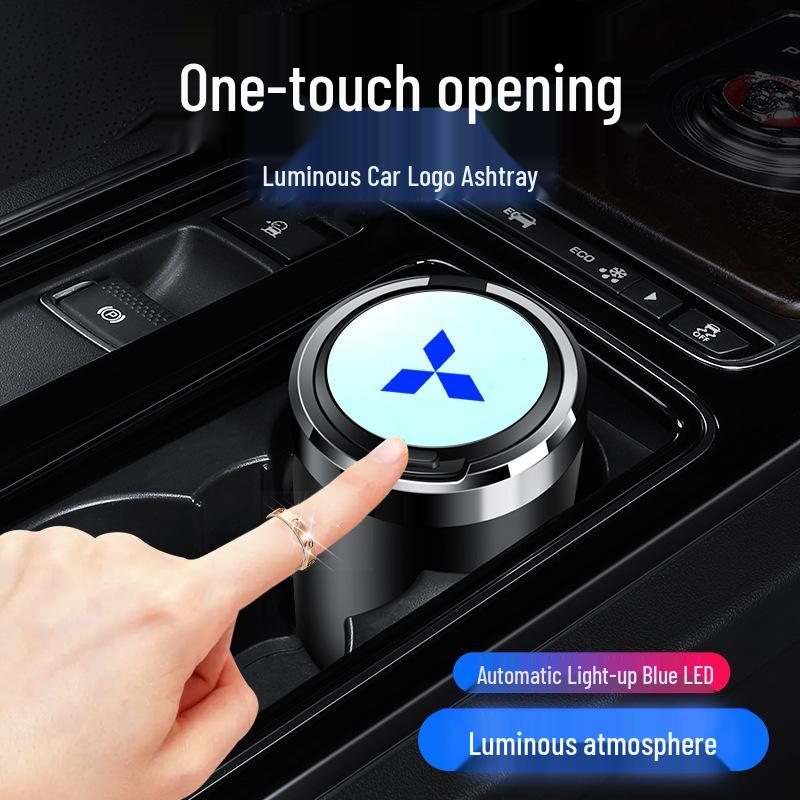 Совместимый автомобильный пепельница для Mitsubishi Lancer EX, Eclipse Cross, Lancer, Outlander и ASX