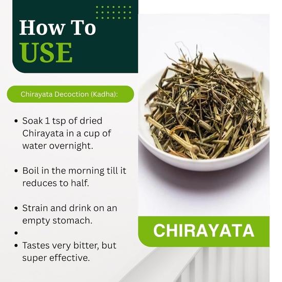 Birju Mahavir 100 Gr Chirayata - Bitterstick - chirata, Natural, 100 gram (BMKB-218)