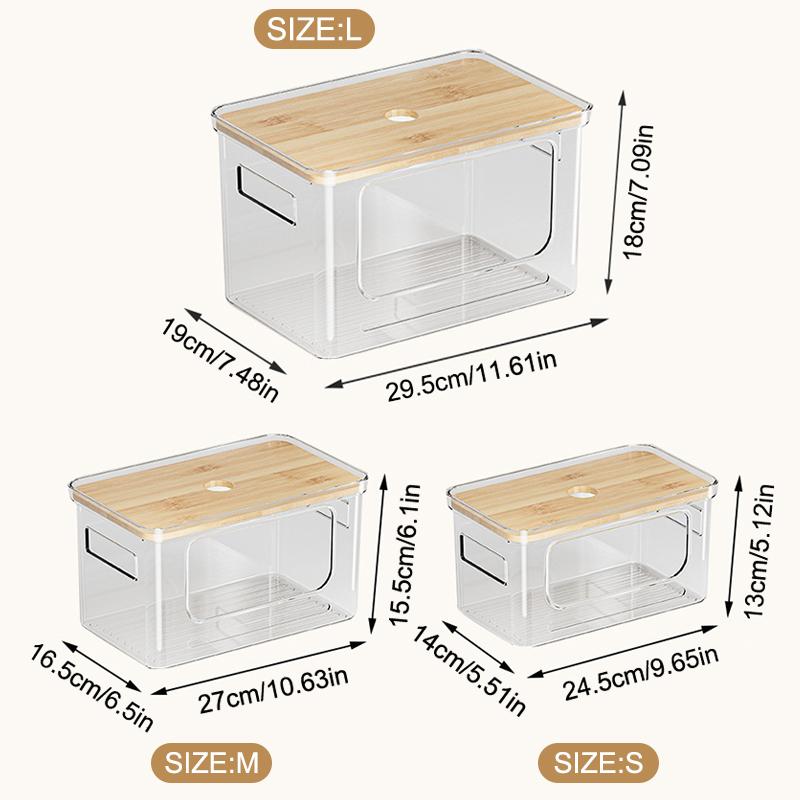 Trash Bag Dispenser, Stackable With Bamboo Top – Extra Large Garbage Bag Holder & Under Sink Organizer For Kitchen