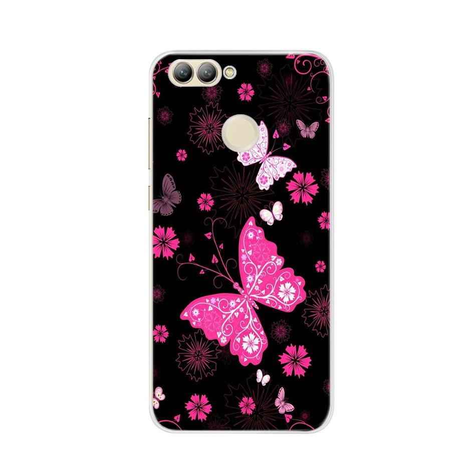 For Huawei Nova 2 Case Silicone Soft TPU Cute Cat Phone Cases For Huawei Nova 2 Nova2 Case Cover For Huawei Nova 2 PIC-LX9 Funda