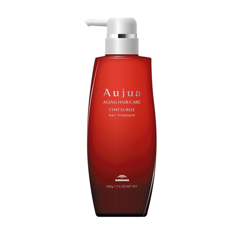 MIlbon Aujua Aging Hair Care Timesurge Treatment маска-кондиционер для сухих и пористых волос, 500 мл