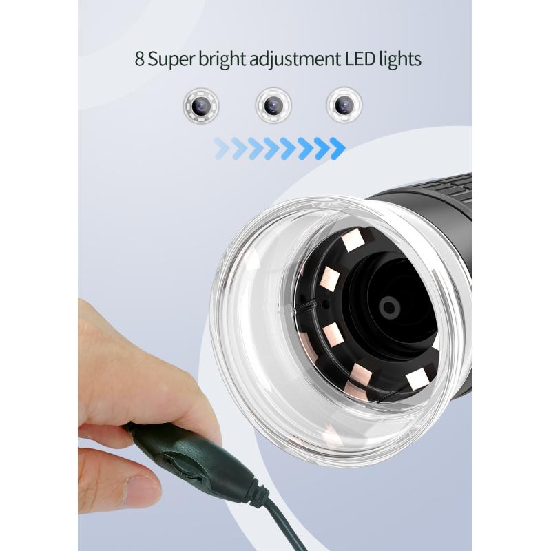 Беспроводной цифровой микроскоп 50X-1000X увеличение портативный ручной USB микроскоп с гибкой подставкой для iPhone Android ПК