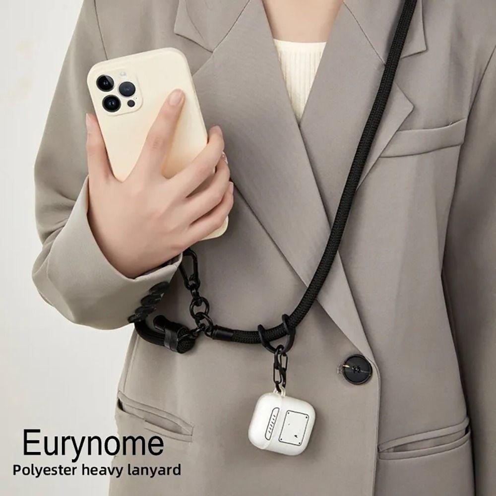 1 шт. 120 см длинный ремешок для телефона через плечо с вращающейся застежкой на шее шнурок-цепочка для мобильного телефона
