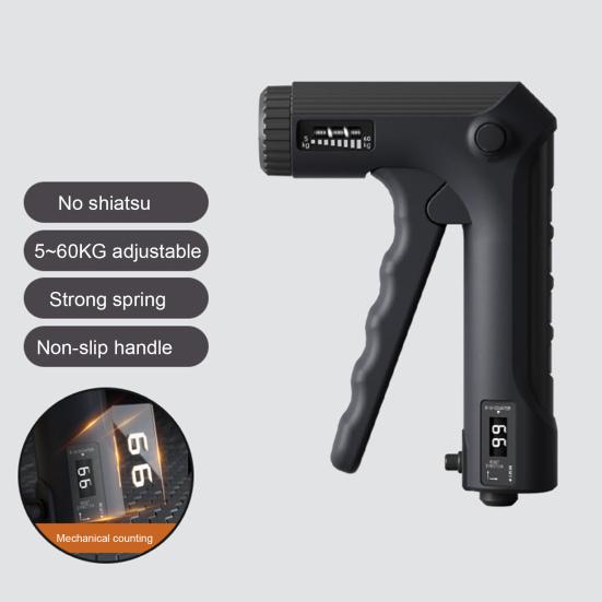 Профессиональный силовой тренажер для рук, усилитель предплечья с усилителем для захвата пальцев, регулируемое сопротивление, нескользящий захват для рук