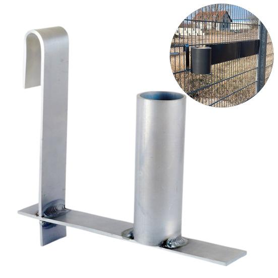 Yousheng Metal Fence Hook Fence Anti View Strip Roller Многоразовый крючок с цилиндрическим роликом для установки ленты конфиденциальности на заборе