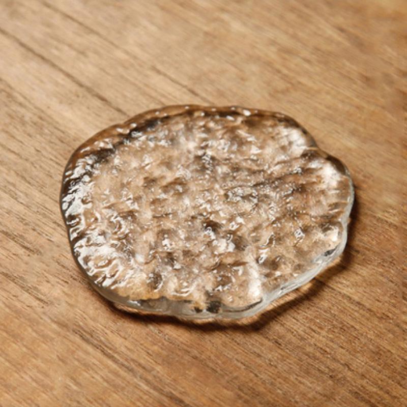 1 шт. подставка для льда, тающая под льдом, скандинавские стеклянные подставки для напитков, эстетичные утолщенные термостойкие подставки для женщин, подарок 10 см