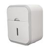 Paper Holder Box Wall Mounted Punching Free Waterproof Paper Towel Storage Box for Bathroom