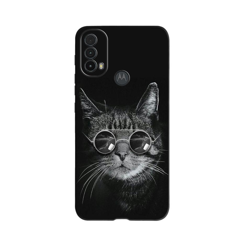 Cute Painted Cover For Motorola Moto E30 E40 Case Soft Silicone Fundas Phone Case For Motorola E30 Moto E40 E 30 40 Cover Bumper