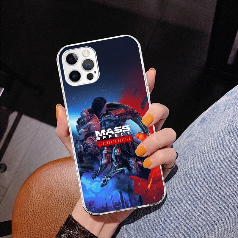 Чехол для телефона N7 Mass Effect для iPhone 17 Air 16 16E 11 12 13 Mini 14 Plus 15 Pro Max 7 8 + SE 2020 Чехол для телефона Coque