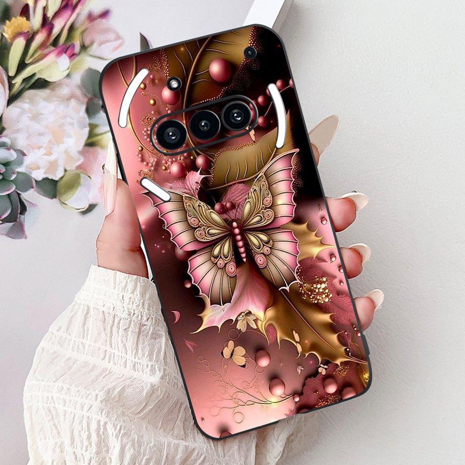 Чехол для Nothing Phone 3A 2025 A059 Модный Цветочный Кошки Мультяшный Силиконовый Мягкий Ударопрочный Чехол для Nothing Phone3A 3A Pro Бампер