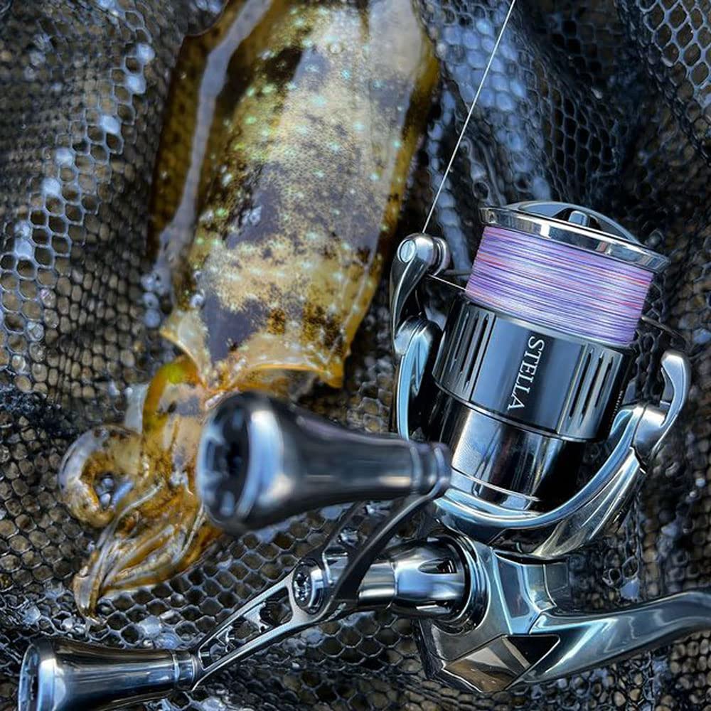 Gomexus CY98 Reel Shimano Spinning Reel Compatible Double Twin with Titanium Handle for Sea and Light Ambidextrous Handle, Handle, Stella, Nasky,