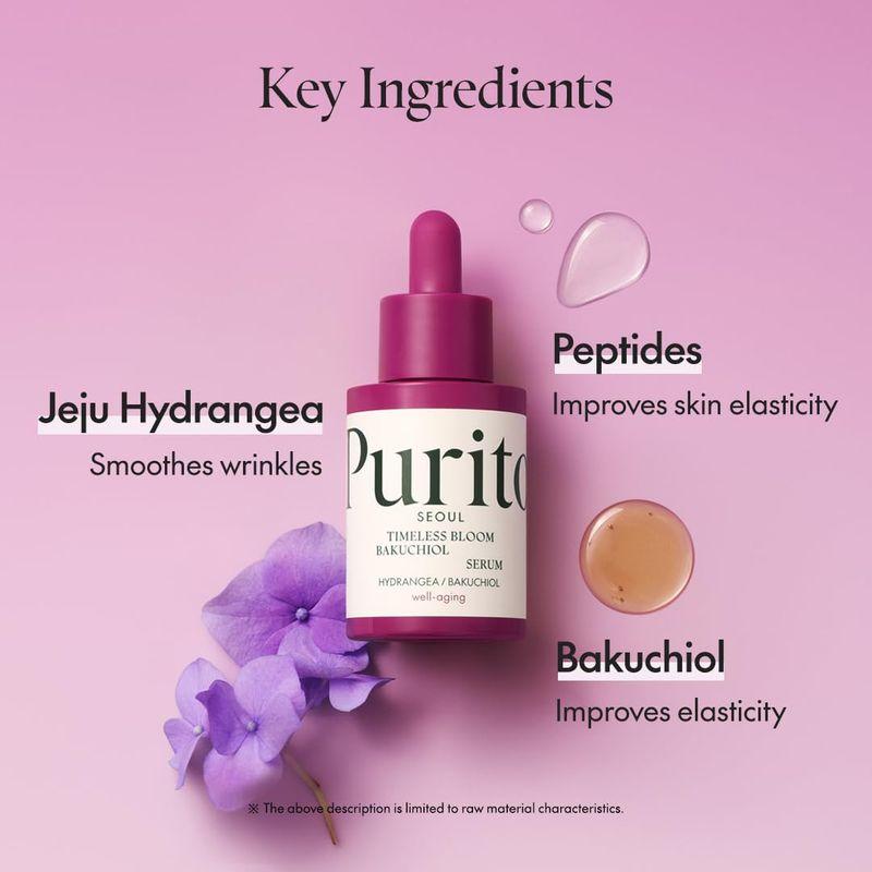 [Purito Seoul] Сыворотка Timeless Bloom с бакучиолом 30 мл
