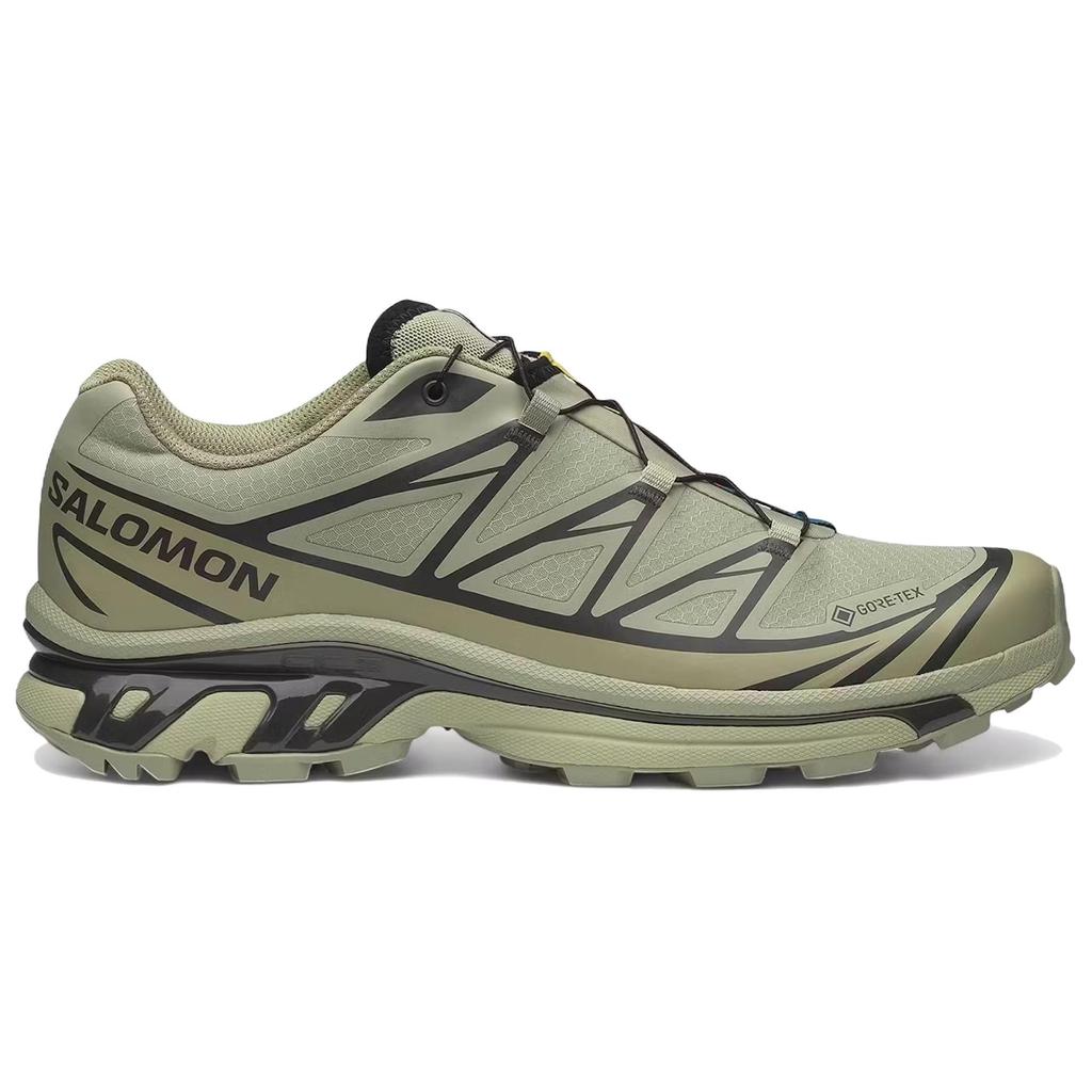 SALOMON XT-6 Gore-Tex Versatile Comfortable Casual Running Shoes Unisex Sneakers Light-Gray 478638