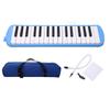 Mouth Piece Melodica Instrument with 32 Key for Begginers Musical Education InstrumentBlue