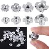 Zinc Plated Carbon Steel T Nut Four-Pronged Tee Nuts for Woodworking Furniture