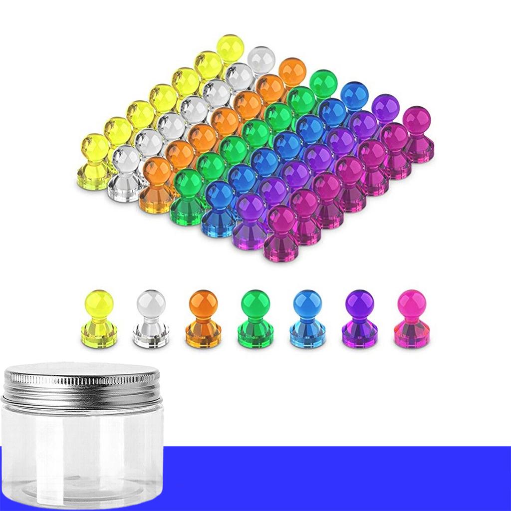 28 цветных магнитов на холодильник в упаковке. Сильные магнитные кнопки с коробкой для хранения, магниты для досок, магниты для карт, офисные магниты, магниты для календарей.