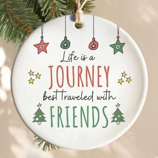 Neighbors Christmas Ornament Thank You Gift for Good Neighbors Welcome To