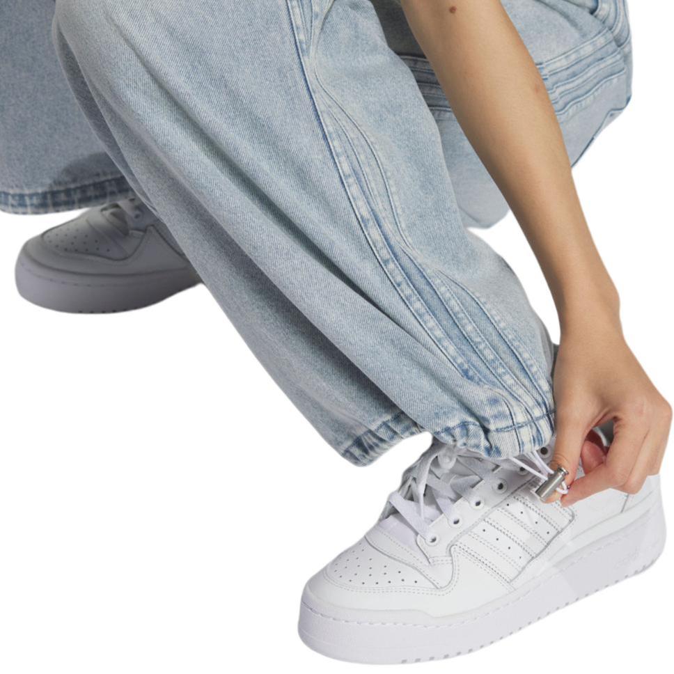 adidas Джинсы Originals Женские Светло-синие Деним Умеренные Другие KC5837