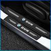 Для BMW E34 E46 E39 E38 E90 E60 E36 F30 F30 F10 E92 E38 E91 G30 G38 M3 M5 4 шт. Наклейки на пороги автомобиля из углеродного волокна Защита от царапин Рестайлинг