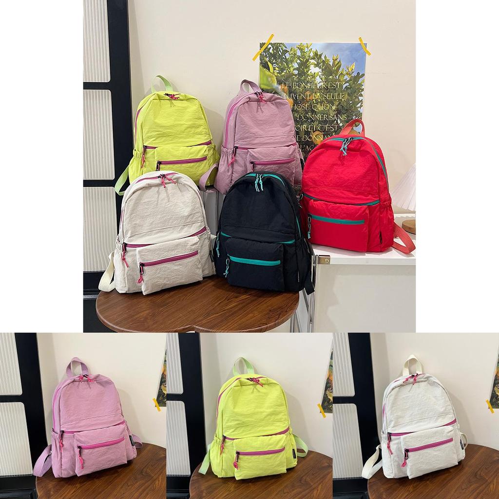 Trendy Fashion Backpack With Polyester Lining And Seam Stitching For Travel And School